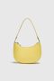 Shoulder Bag With A Mock Croc Finish